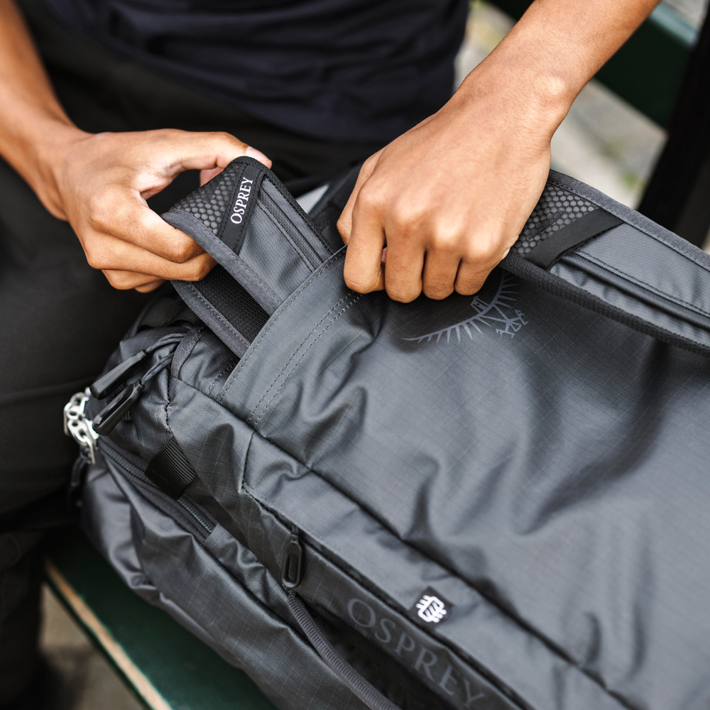Hybrid väska/ryggsäck - OSPREY Transporter Squffel 44 Raven Black - 11