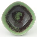Berndt Friberg (1956) Unique Celadon and Oxblood Quadratic Bowl 9 cm