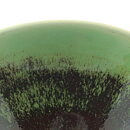 Berndt Friberg (1956) Unique Celadon and Oxblood Quadratic Bowl 9 cm
