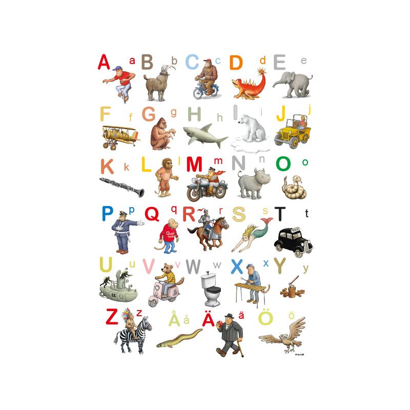 ABC A4-kort