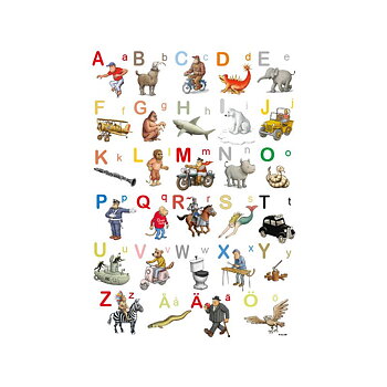 ABC A4-kort