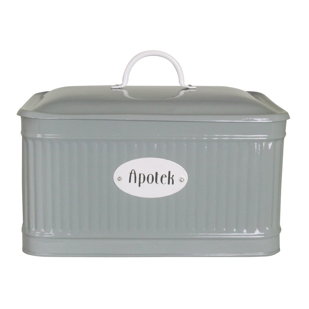 Tin with lid - Pharmacy - Green - 5