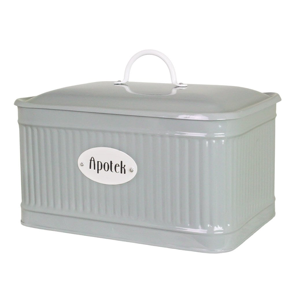 Tin with lid - Pharmacy - Green - 2