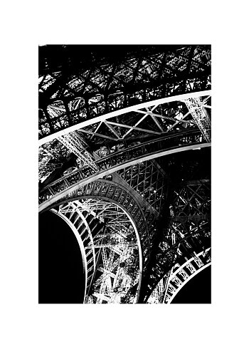 Eiffel Structure  No 01 - Poster
