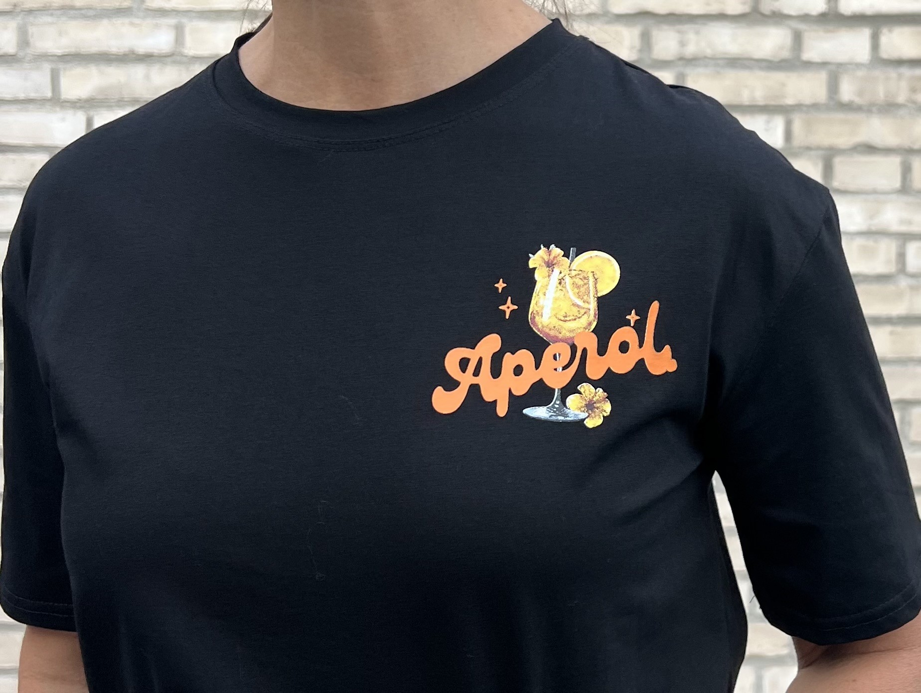 Cosy House T-shirt Aperol Svart - 3