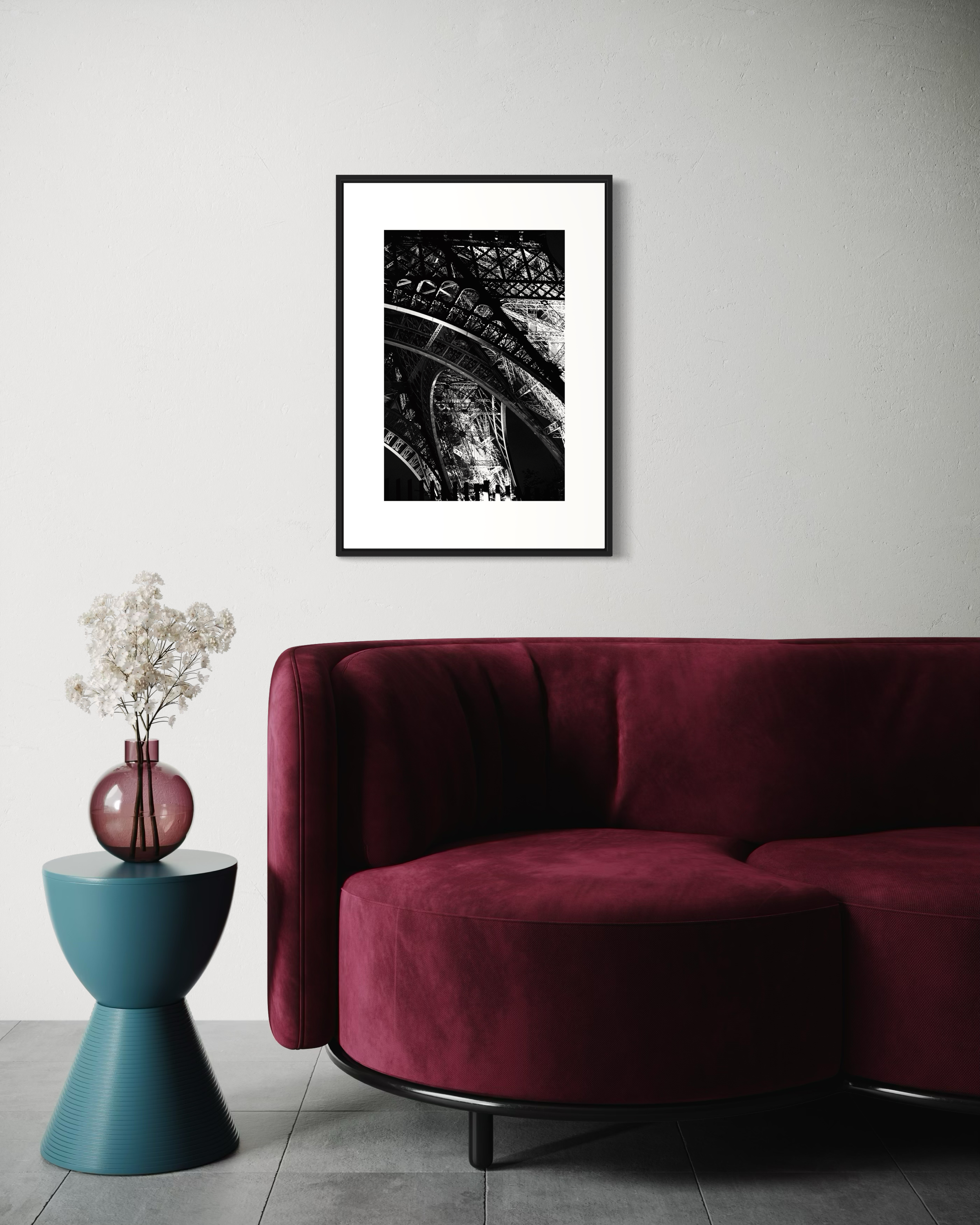 Eiffel Structure  No 02 - Poster
