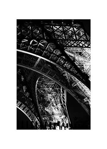 Eiffel Structure  No 02 - Poster