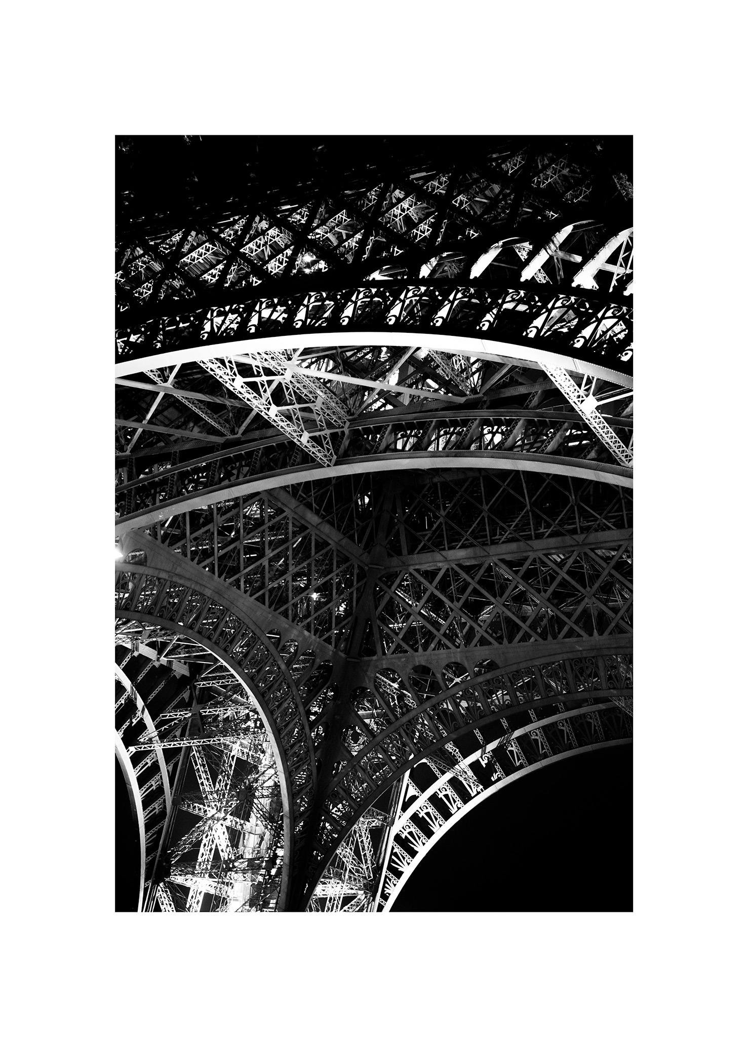 Eiffel Structure  No 03 - Poster - 2