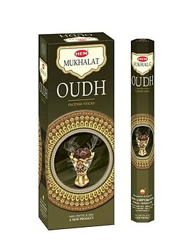 Mukhalat Oudh Rökelspinnar -  Hem - Hexagon paket
