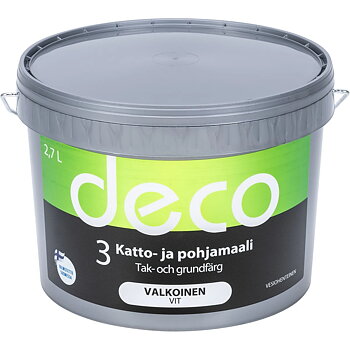 Deco takfärg 2,7L vit