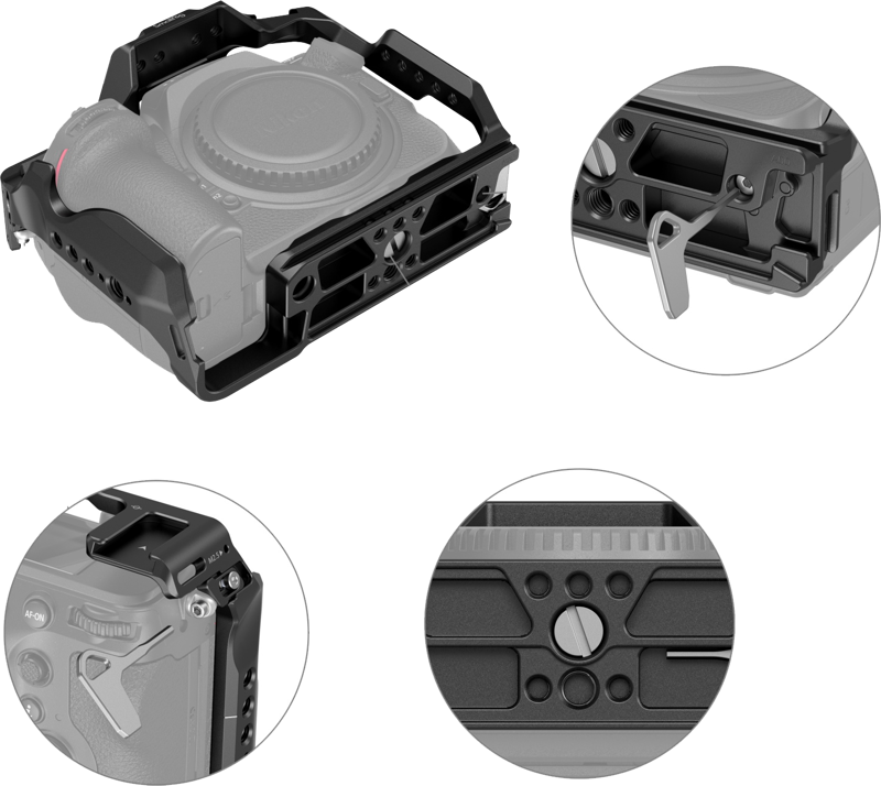 SmallRig 3940 Cage (Nikon Z8) - 3