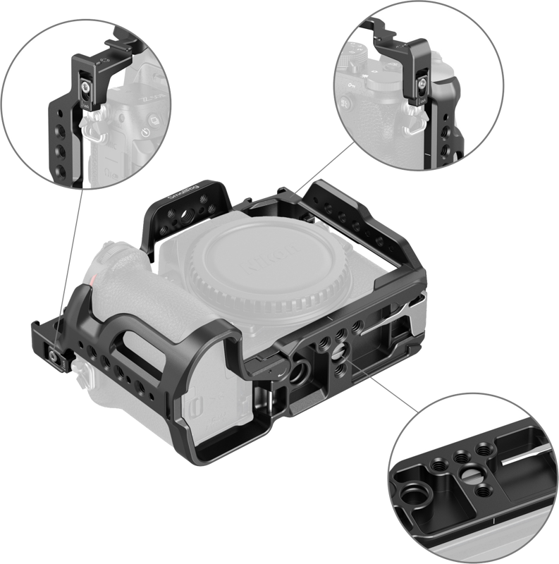SmallRig 4980 Cage for Nikon Z50 II - 4