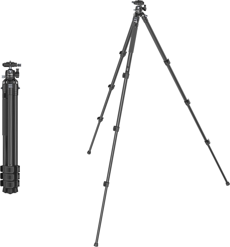 SmallRig 4060 Carbon Fiber Tripod Kit AP-10 - 2