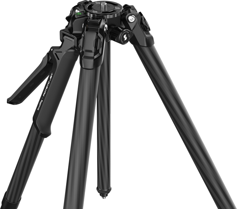 SmallRig 4858 x Potato Jet TRIBEX Hydraulic Carbon Fiber Tripod - 4