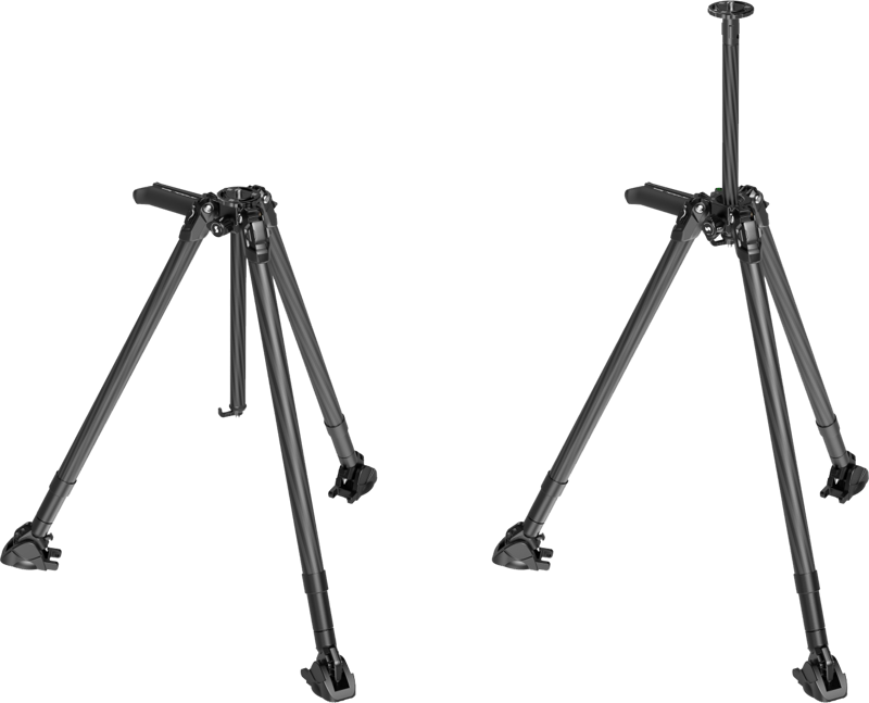 SmallRig 4858 x Potato Jet TRIBEX Hydraulic Carbon Fiber Tripod - 3