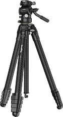 SmallRig 5028 Portable Carbon Fiber Travel Tripod Kit