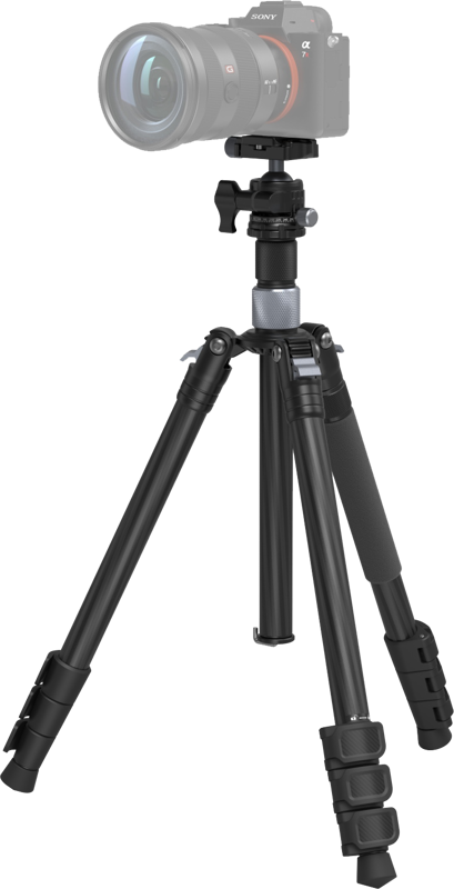 SmallRig 4059 Carbon Fiber Tripod Kit with Center Column AP-20 - 2