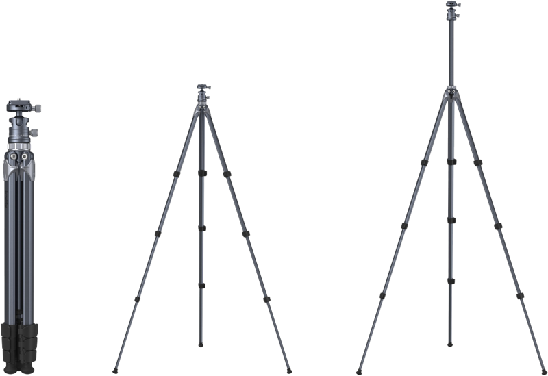 SmallRig 4222 Lightweight Travel Tripod AP-02 - 5