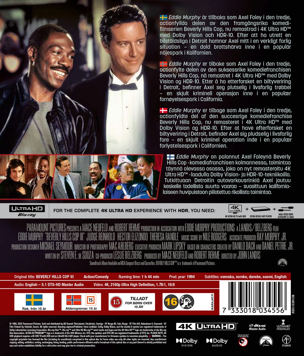 Beverly Hills Cop III (4K Ultra HD) - 2