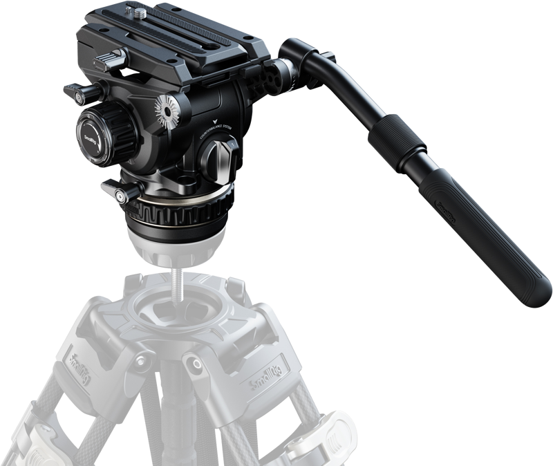 SmallRig 4464 DH12 Heavy-Duty Video Head - 2