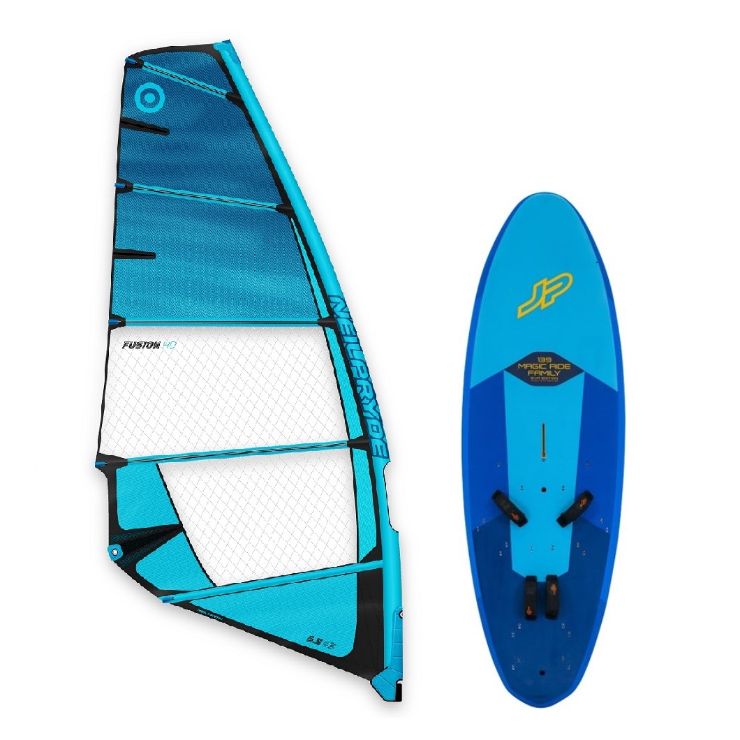 Freeridepaket JP Magic Ride Family 149 med Neilpryde Fusion HD Rigg