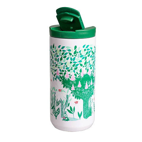 Mumintermos, Mumin termosmugg 4,5 dl, grön/rosa
