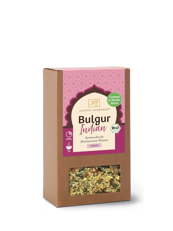 Ayurvedisk Bulgur Indian, eko 240 gr. Classic Ayurveda