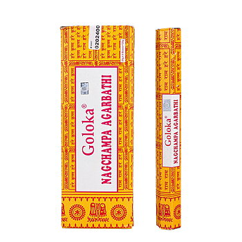  Goloka Nag Champa Rökelse- 20gram Hexagram paket