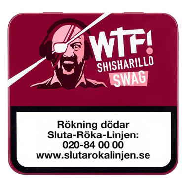 WTF! Shisharillo Swag Filter Körsbär Cigariller 20-pack