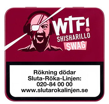 WTF! Shisharillo Swag Filter Körsbär Cigariller 20-pack