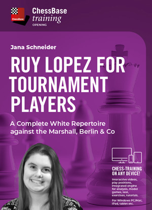Ruy Lopez for the tournament player - OBS NEDLADDNINGSBAR