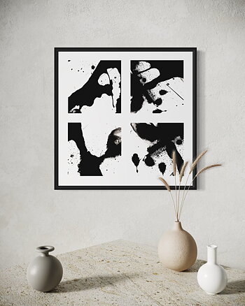 Black No 01 - Poster