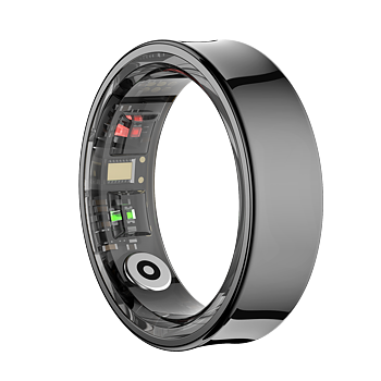 Philippe Palmer Smart Ring Air Black + Charging Case