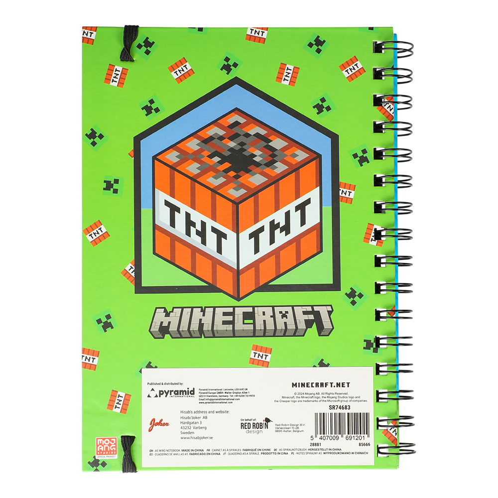 Minecraft Anteckningsbok - 3
