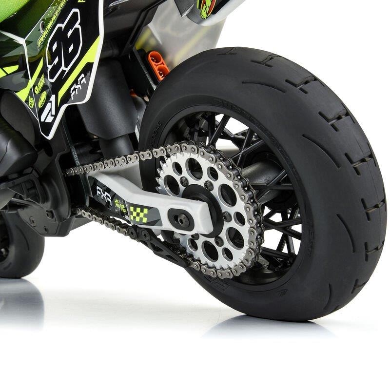 Proline 1/4 Supermoto 2.0 S3 Rear Tire MTD Black Supermoto Wheel: MX/SM - 2