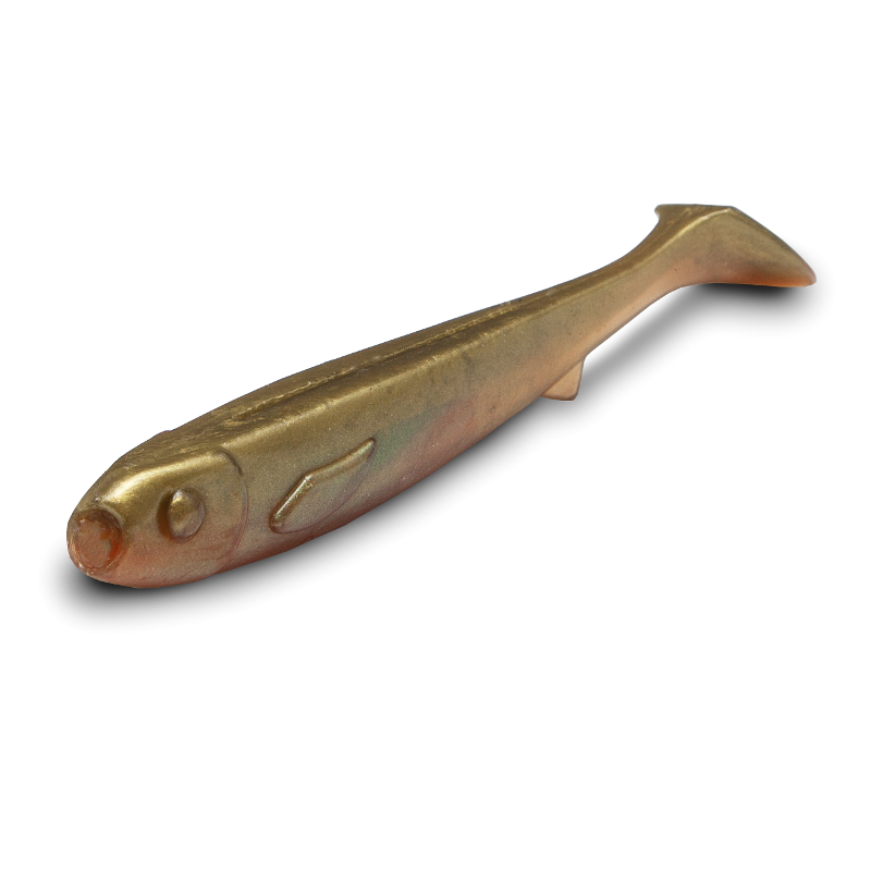 Kanalgratis Flatnose Shad Jr 12,5cm 2-pack Kiwi Bite