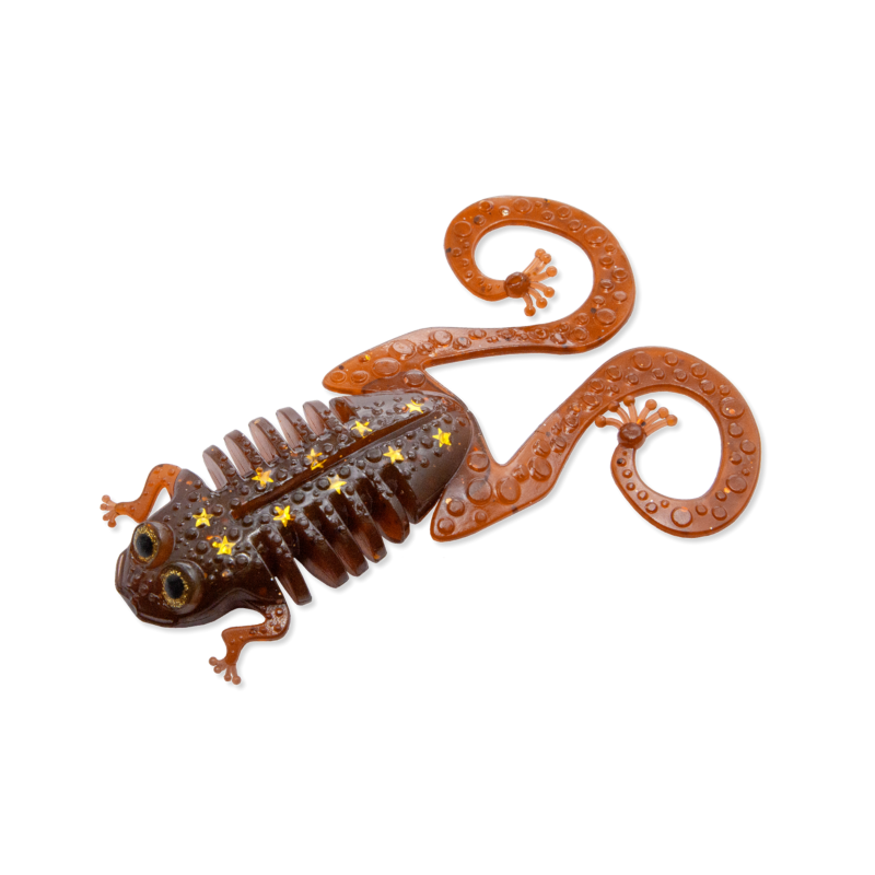 Kanalgratis Monkey Frog 15 cm 2-pack Motoroil Star Back Gold