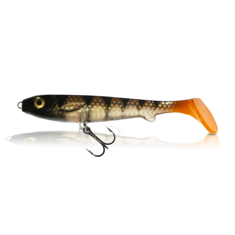 Kanalgratis Flatnose Shad 12cm with Rigg 3-pack Transparent P