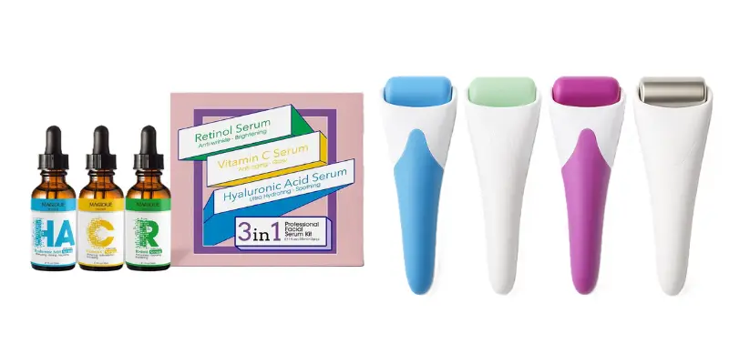 Skincare Kit – 3 sera og Ice Roller - 2