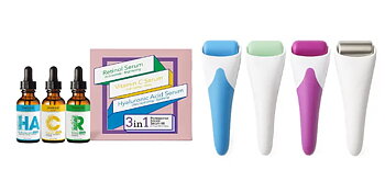 Skincare Kit – 3 serums en een Ice Roller