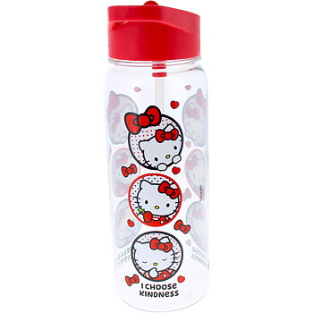 Hello Kitty Vattenflaska 450ml - Hearts & Bows  