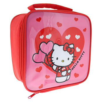 Hello Kitty Kylväska/Lunchväska - Hearts & Bows 