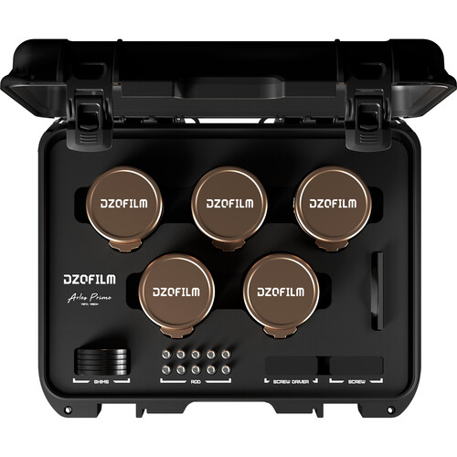DZOFilm Arles Lustre T1.6 FF/VV Cinema Prime 10-Lens Kit PL/EF - 2