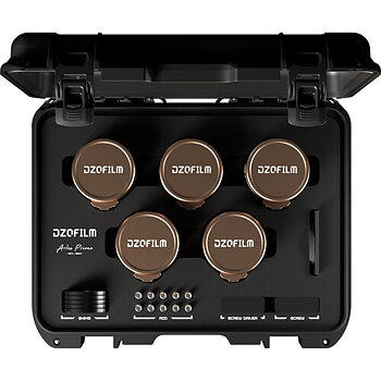 DZOFilm Arles Lustre T1.6 FF/VV Cinema Prime 10-Lens Kit PL/EF