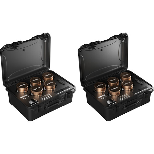 DZOFilm Arles Lustre T1.6 FF/VV Cinema Prime 10-Lens Kit PL/EF