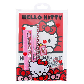 Hello Kitty Super Pennset - Hearts & Bows 