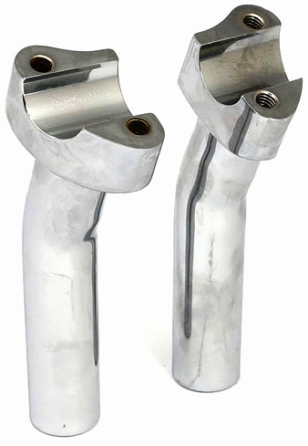 Risers 5 3/4" Chr. Forged, 1"Pb Alu.