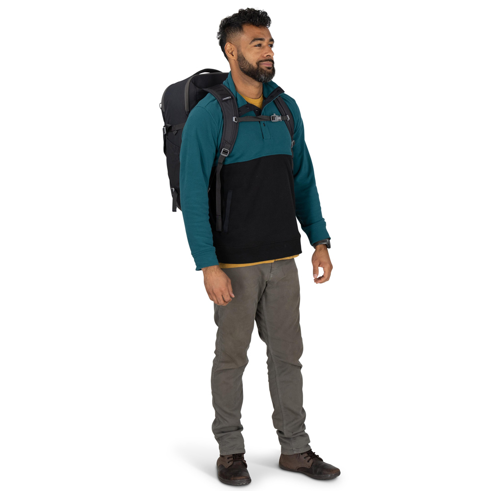 Carry-on ryggsäck - OSPREY Daylite Carry-on Travel Pack 44 Black - 7