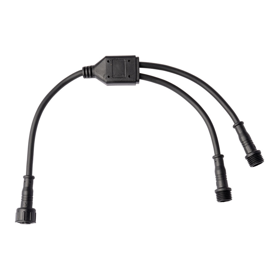Lafayette Y-Kabel 2 batterier till 1 Pannlampa - 2