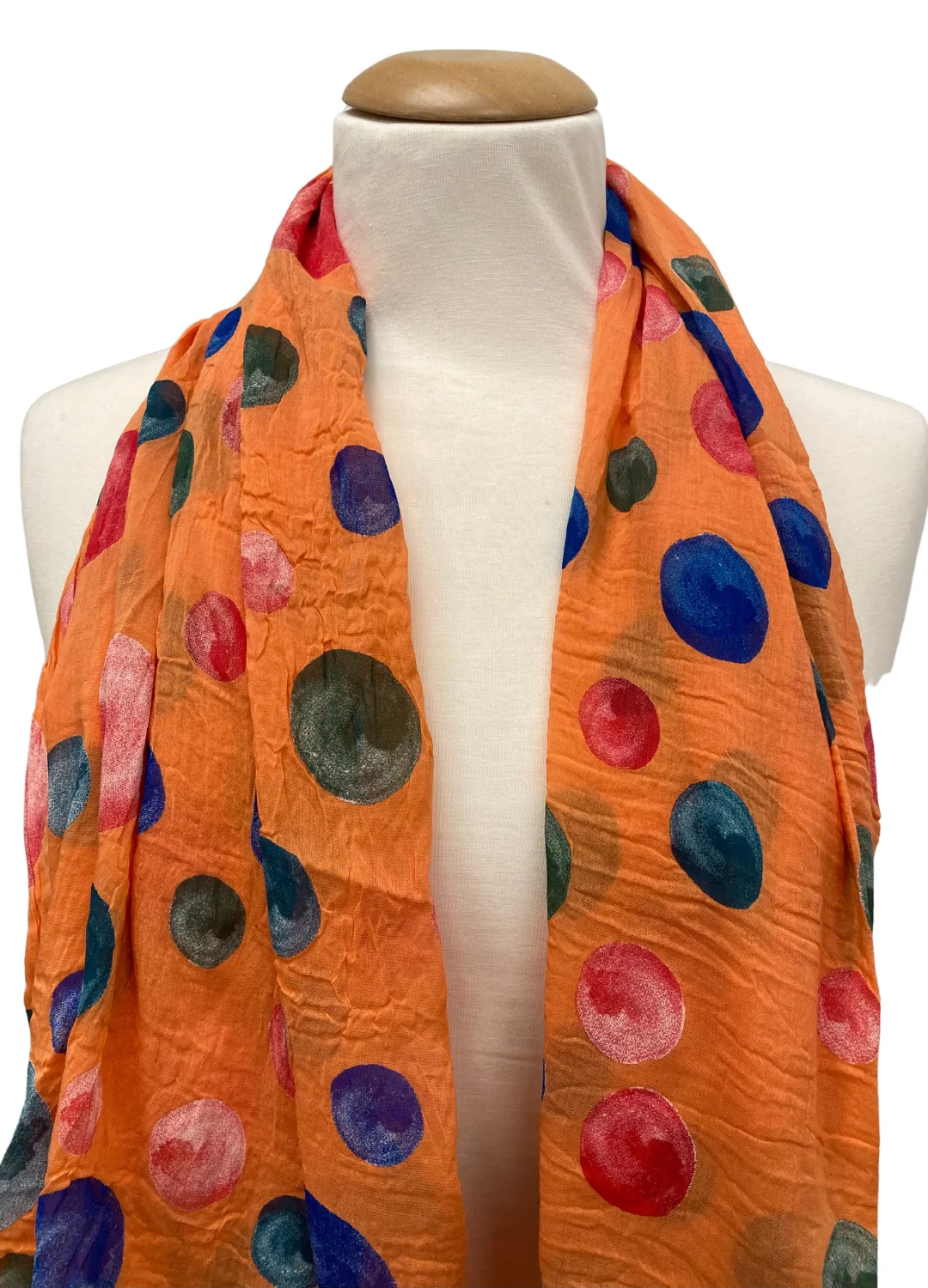Sjal Bubblor Orange